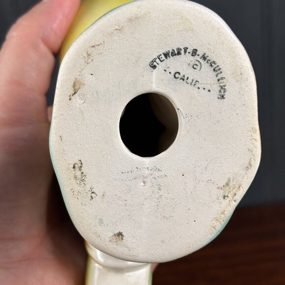 Vintage Pair of Stewart B. McCulloch Ceramic Pheasant Figurines Hand Painted - Picture 8 of 15